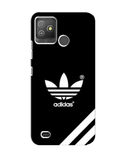 Чехол для TECNO Pop 5 GO с картинкой «Adidas с диагональными полосами»
