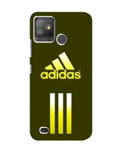 Чехол для TECNO Pop 5 GO с картинкой «Оливковый градиент Adidas»