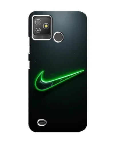 Чехол для TECNO Pop 5 GO с картинкой «Неоновый контур Nike» Чехол для TECNO Pop 5 GO с картинкой «Неоновый контур Nike»