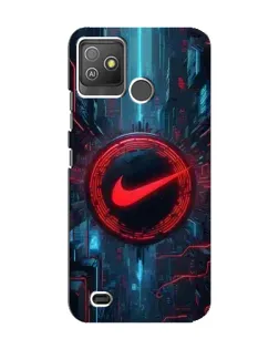 Чехол для TECNO Pop 5 GO с картинкой «Техногенный стиль Nike»