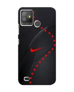 Чехол для TECNO Pop 5 GO с картинкой «Абстрактный дизайн Nike»