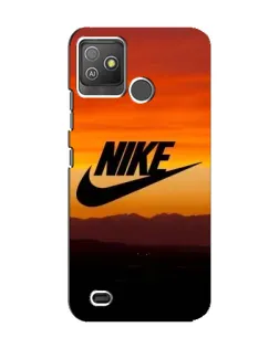 Чехол для TECNO Pop 5 GO с картинкой «Nike — вечерний горизонт»
