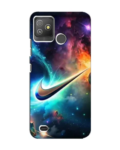 Чехол для TECNO Pop 5 GO с картинкой «Космический Nike Swoosh» Чехол для TECNO Pop 5 GO с картинкой «Космический Nike Swoosh»