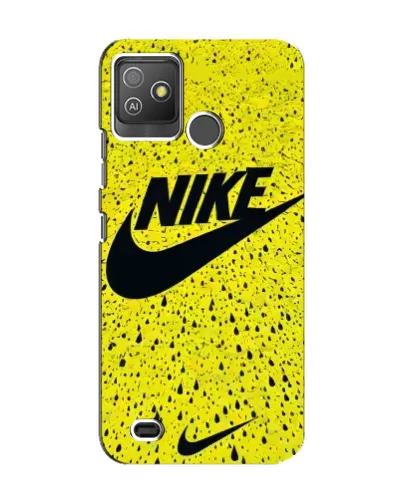 Чехол для TECNO Pop 5 GO с картинкой «Желтый текстурный Nike» Чехол для TECNO Pop 5 GO с картинкой «Желтый текстурный Nike»