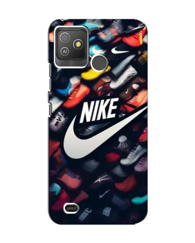 Чехол для TECNO Pop 5 GO с картинкой «Коллекция кроссовок Nike» Чехол для TECNO Pop 5 GO с картинкой «Коллекция кроссовок Nike»