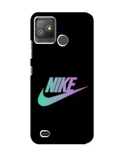 Чехол для TECNO Pop 5 GO с картинкой «Nike — городская ночь»