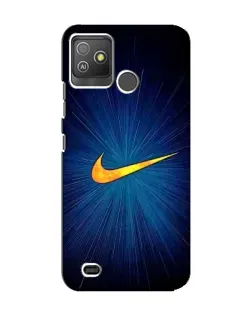 Чохол для TECNO Pop 5 GO з картинкою «Синій пульс Nike»