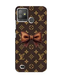 Чехол для TECNO Pop 5 GO с картинкой «LV с бантом»