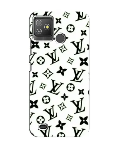 Чехол для TECNO Pop 5 GO с картинкой «Монохромный хаос LV»