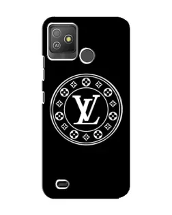 Чехол для TECNO Pop 5 GO с картинкой «LV — печать стиля»