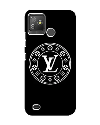 Чехол для TECNO Pop 5 GO с картинкой «LV — печать стиля»