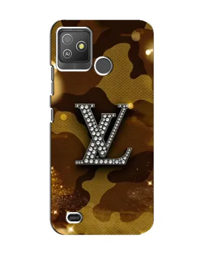 Чехол для TECNO Pop 5 GO с картинкой «Камуфляжный Louis Vuitton»