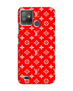 Чехол для TECNO Pop 5 GO с картинкой «Яркий паттерн LV»