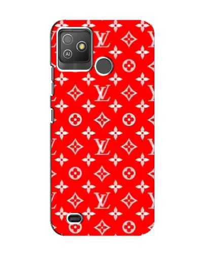Чехол для TECNO Pop 5 GO с картинкой «Яркий паттерн LV»