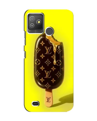 Чехол для TECNO Pop 5 GO с картинкой «Мороженое от LV»