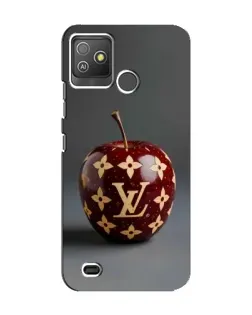 Чехол для TECNO Pop 5 GO с картинкой «Красное яблоко LV»