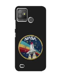Чехол для TECNO Pop 5 GO с картинкой «NASA — эмблема миссии»