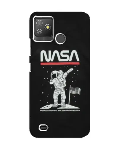 Чехол для TECNO Pop 5 GO с картинкой «NASA — шагаем по Луне» Чехол для TECNO Pop 5 GO с картинкой «NASA — шагаем по Луне»