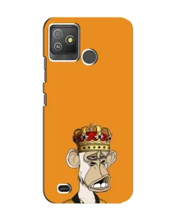 Чохол для TECNO Pop 5 GO з картинкою «Золота мавпа Bored Ape» Чохол для TECNO Pop 5 GO з картинкою «Золота мавпа Bored Ape»