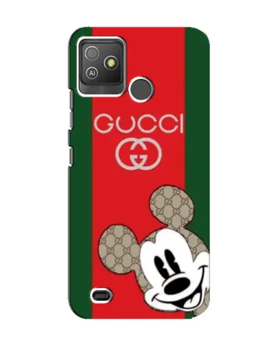 Чехол для TECNO Pop 5 GO с картинкой «Gucci — полосы и Микки» Чехол для TECNO Pop 5 GO с картинкой «Gucci — полосы и Микки»