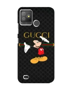 Чехол для TECNO Pop 5 GO с картинкой «Микки Маус Gucci»