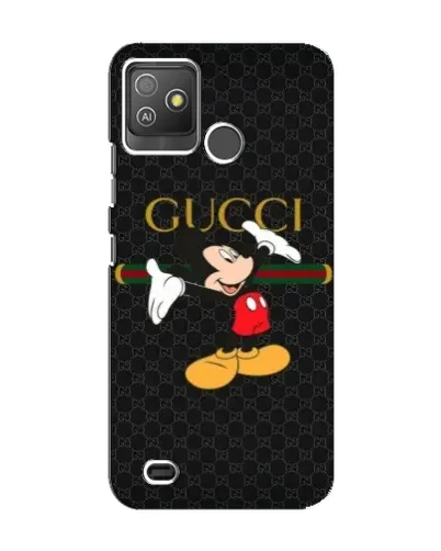 Чехол для TECNO Pop 5 GO с картинкой «Микки Маус Gucci» Чехол для TECNO Pop 5 GO с картинкой «Микки Маус Gucci»