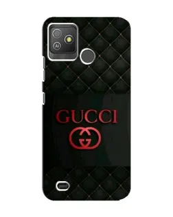 Чехол для TECNO Pop 5 GO с картинкой «Gucci — стеганый черный»