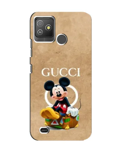 Чехол для TECNO Pop 5 GO с картинкой «Микки Маус Gucci — крафт» Чехол для TECNO Pop 5 GO с картинкой «Микки Маус Gucci — крафт»