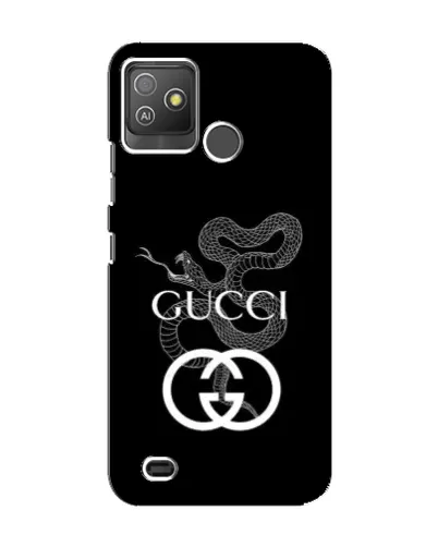 Чехол для TECNO Pop 5 GO с картинкой «Gucci — серебряная змея» Чехол для TECNO Pop 5 GO с картинкой «Gucci — серебряная змея»