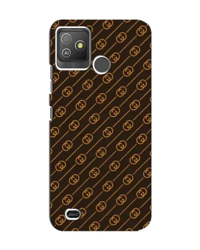Чехол для TECNO Pop 5 GO с картинкой «Gucci — золотые диагонали» Чехол для TECNO Pop 5 GO с картинкой «Gucci — золотые диагонали»