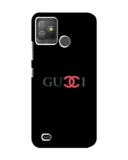 Чехол для TECNO Pop 5 GO с картинкой «Gucci — красный градиент»