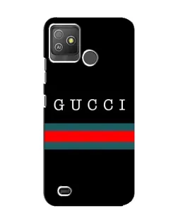 Чехол для TECNO Pop 5 GO с картинкой «Gucci — красный пояс»