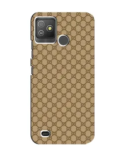 Чохол для TECNO Pop 5 GO з картинкою «Gucci — класичний беж»