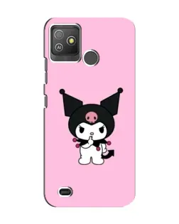 Чехол для TECNO Pop 5 GO с картинкой «Kuromi — розовая нежность»