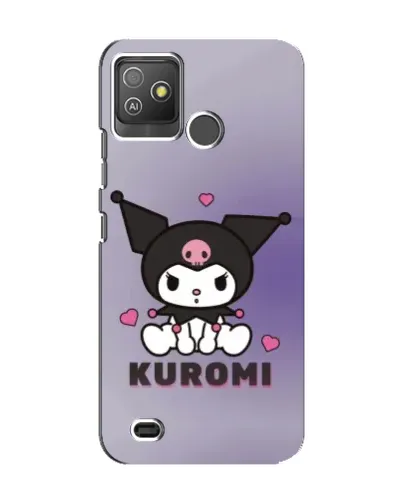 Чехол для TECNO Pop 5 GO с картинкой «Kuromi — фиолетовый арт» Чехол для TECNO Pop 5 GO с картинкой «Kuromi — фиолетовый арт»