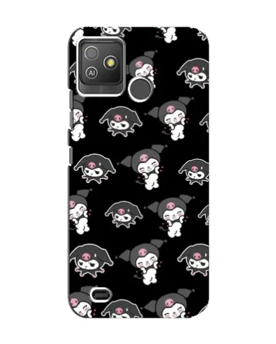Чехол для TECNO Pop 5 GO с картинкой «Черный паттерн Kuromi» Чехол для TECNO Pop 5 GO с картинкой «Черный паттерн Kuromi»