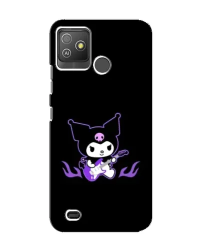 Чехол для TECNO Pop 5 GO с картинкой «Электрическая Kuromi» Чехол для TECNO Pop 5 GO с картинкой «Электрическая Kuromi»