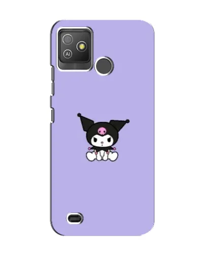 Чехол для TECNO Pop 5 GO с картинкой «Kuromi — фиолетовый минимализм» Чехол для TECNO Pop 5 GO с картинкой «Kuromi — фиолетовый минимализм»