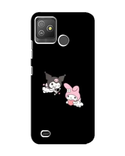 Чехол для TECNO Pop 5 GO с картинкой «My Melody и Kuromi» Чехол для TECNO Pop 5 GO с картинкой «My Melody и Kuromi»