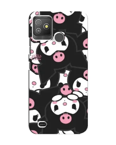 Чехол для TECNO Pop 5 GO с картинкой «Паттерн голов Куроми» Чехол для TECNO Pop 5 GO с картинкой «Паттерн голов Куроми»