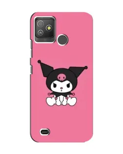 Чехол для TECNO Pop 5 GO с картинкой «Хмурая Kuromi»