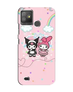 Чехол для TECNO Pop 5 GO с картинкой «My Melody и Kuromi»