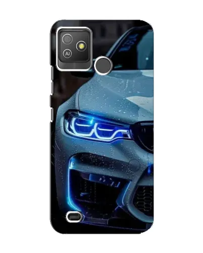 Чехол для TECNO Pop 5 GO с картинкой «Взгляд BMW с синими фарами» Чехол для TECNO Pop 5 GO с картинкой «Взгляд BMW с синими фарами»