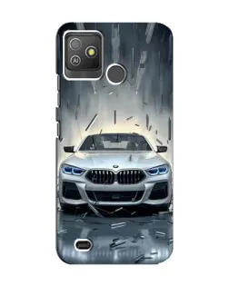 Чехол для TECNO Pop 5 GO с картинкой «BMW в свете фар»