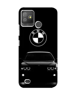 Чехол для TECNO Pop 5 GO с картинкой «BMW — взгляд из темноты»