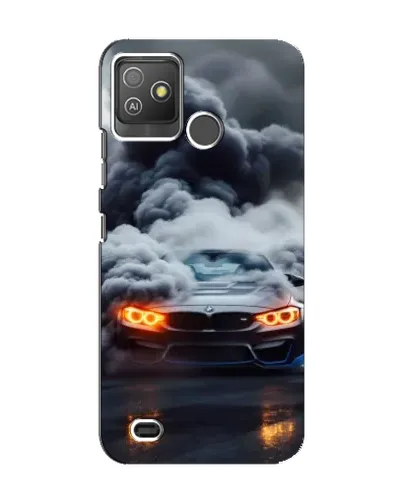 Чехол для TECNO Pop 5 GO с картинкой «BMW в дыму» Чехол для TECNO Pop 5 GO с картинкой «BMW в дыму»