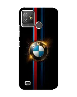 Чехол для TECNO Pop 5 GO с картинкой «BMW M-Power неон»