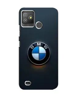 Чехол для TECNO Pop 5 GO с картинкой «Логотип BMW — минимализм»