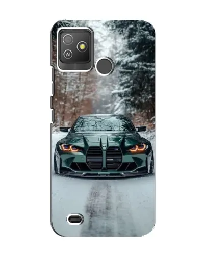 Чехол для TECNO Pop 5 GO с картинкой «BMW в зимнем лесу» Чехол для TECNO Pop 5 GO с картинкой «BMW в зимнем лесу»