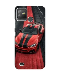 Чехол для TECNO Pop 5 GO с картинкой «BMW на красной дорожке»